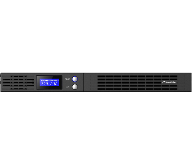 Power Walker LINE-INTERACTIVE (1000VA/600W, 4x IEC, LCD, RACK) - 545732 - zdjęcie 3
